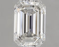 1.03ct Emerald Lab Grown Diamond (Colour H, Clarity VVS2, IGI Certified)