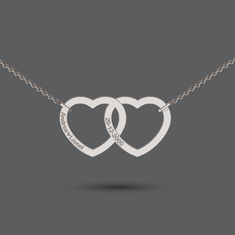 Interlocking Heart Necklace