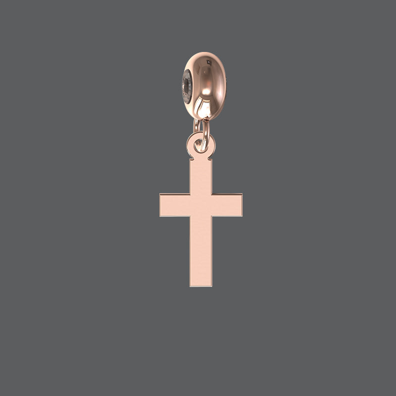 Petite Cross Charm