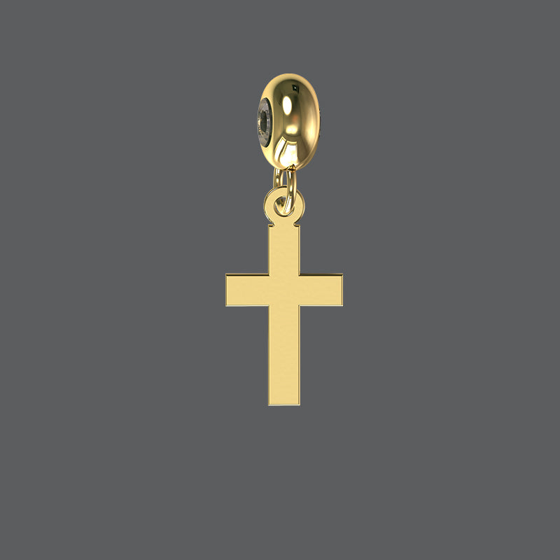 Petite Cross Charm