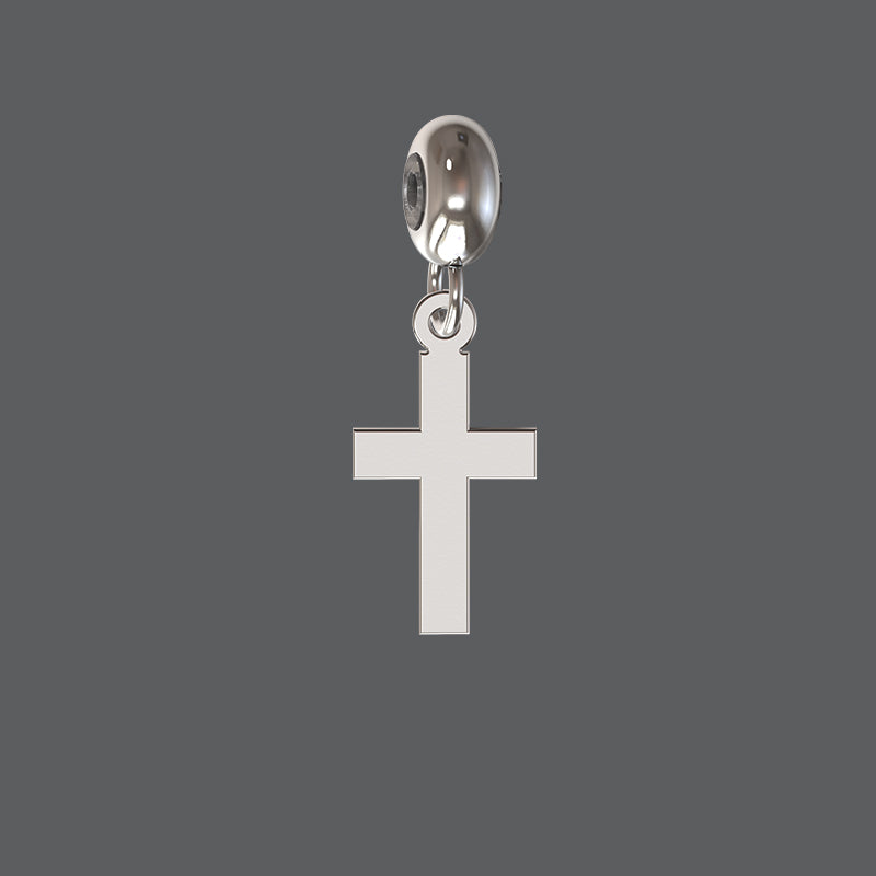 Petite Cross Charm