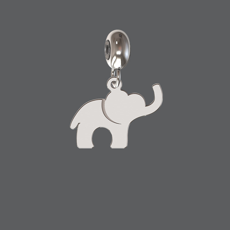 African Elephant Charm