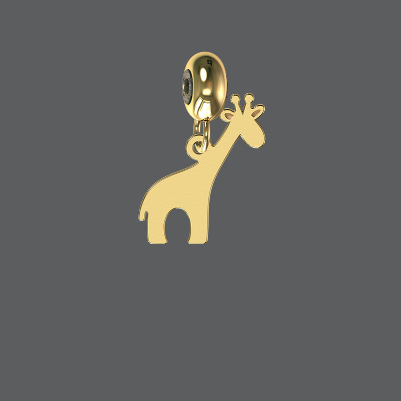 Petite Giraffe Charm