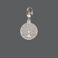 Petite Disc Tree of Life Charm