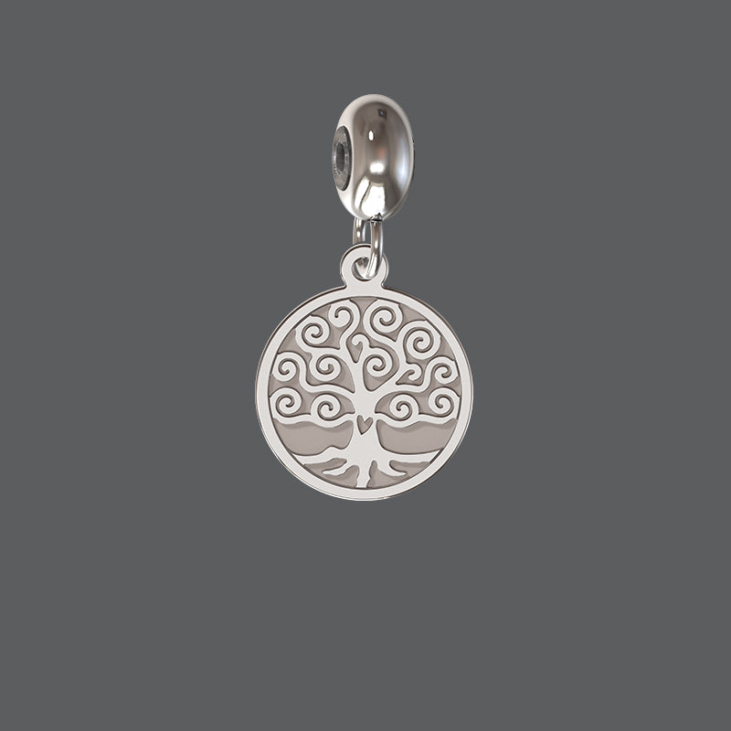 Petite Disc Tree of Life Charm