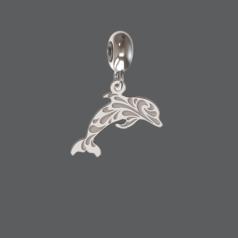 Petite Dolphin Charm