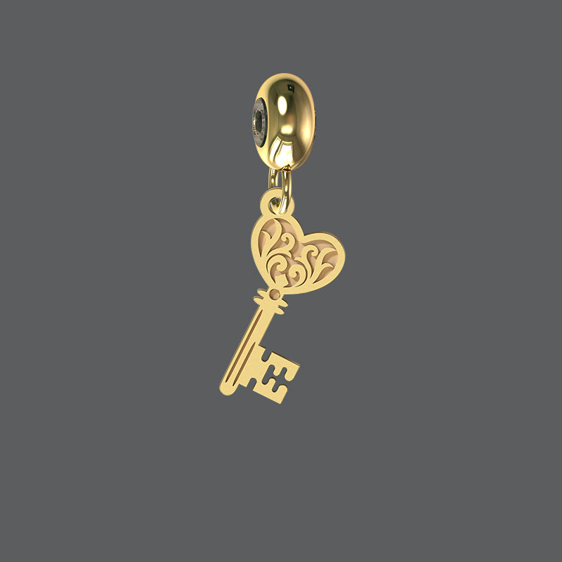 Petite Key Charm