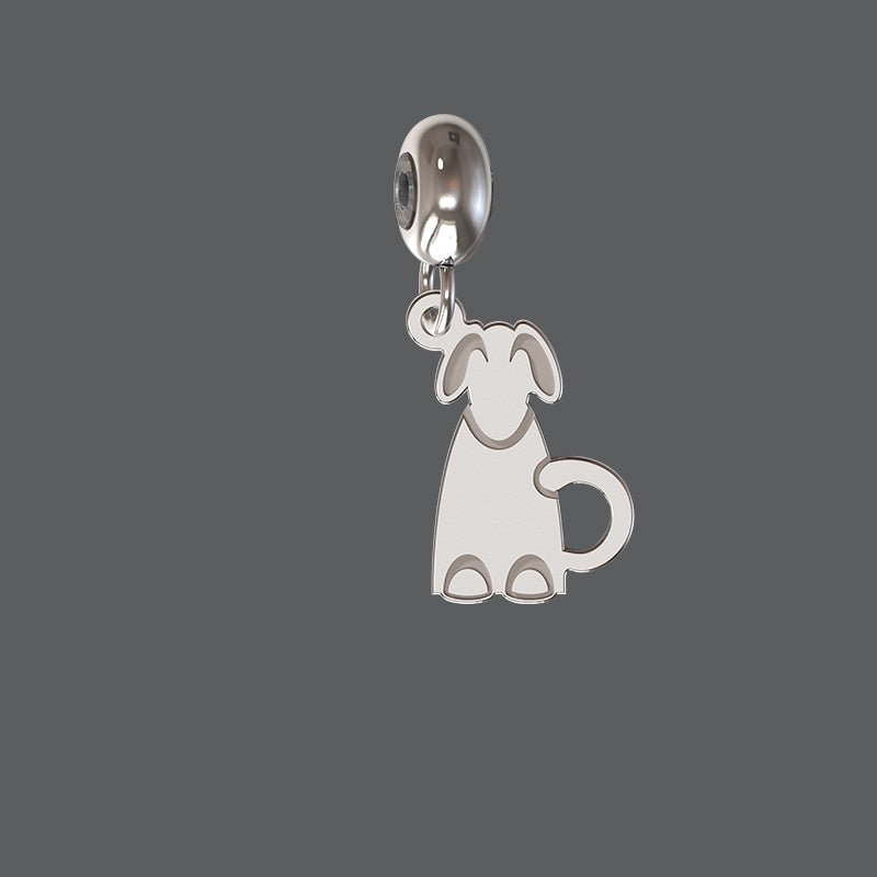 Petite Dog Charm