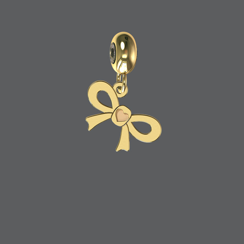 Petite Bow Charm