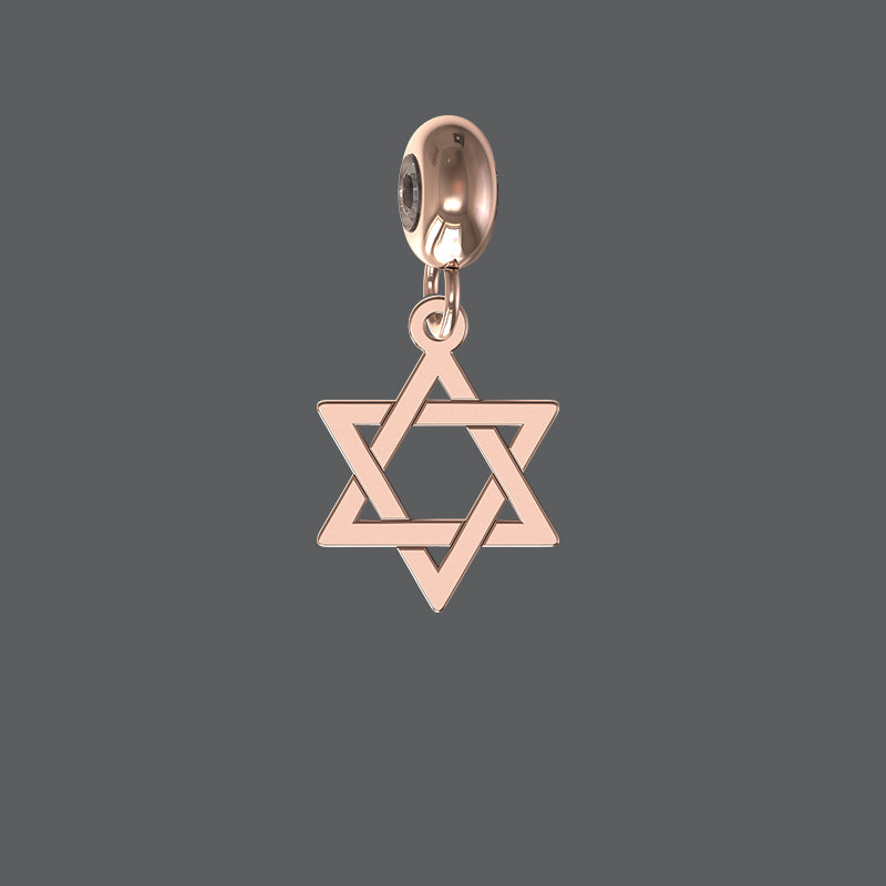 Petite Star of David Charm
