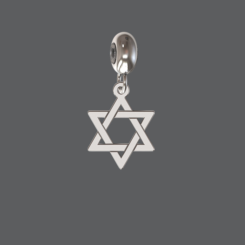 Petite Star of David Charm