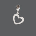 Petite Open Heart Charm