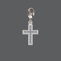 Petite Diamond Cross Charm