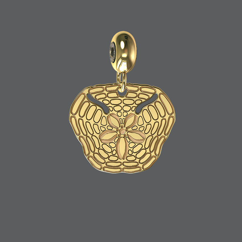 Pansy Shell Charm