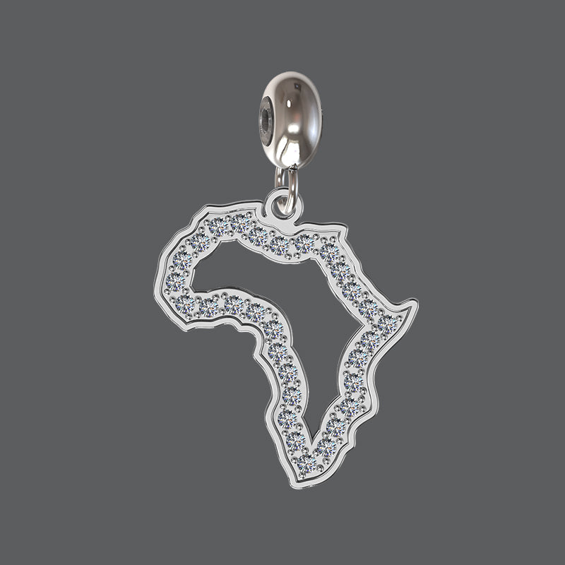 Diamond Africa Charm