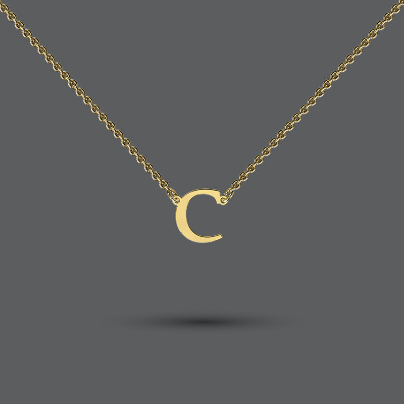 Petite Initial Necklace