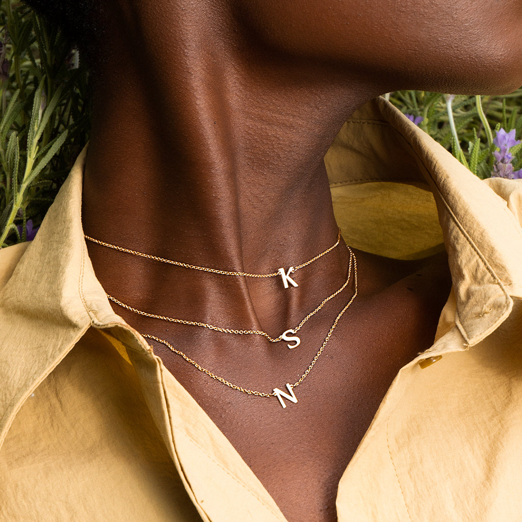 Petite Initial Necklace
