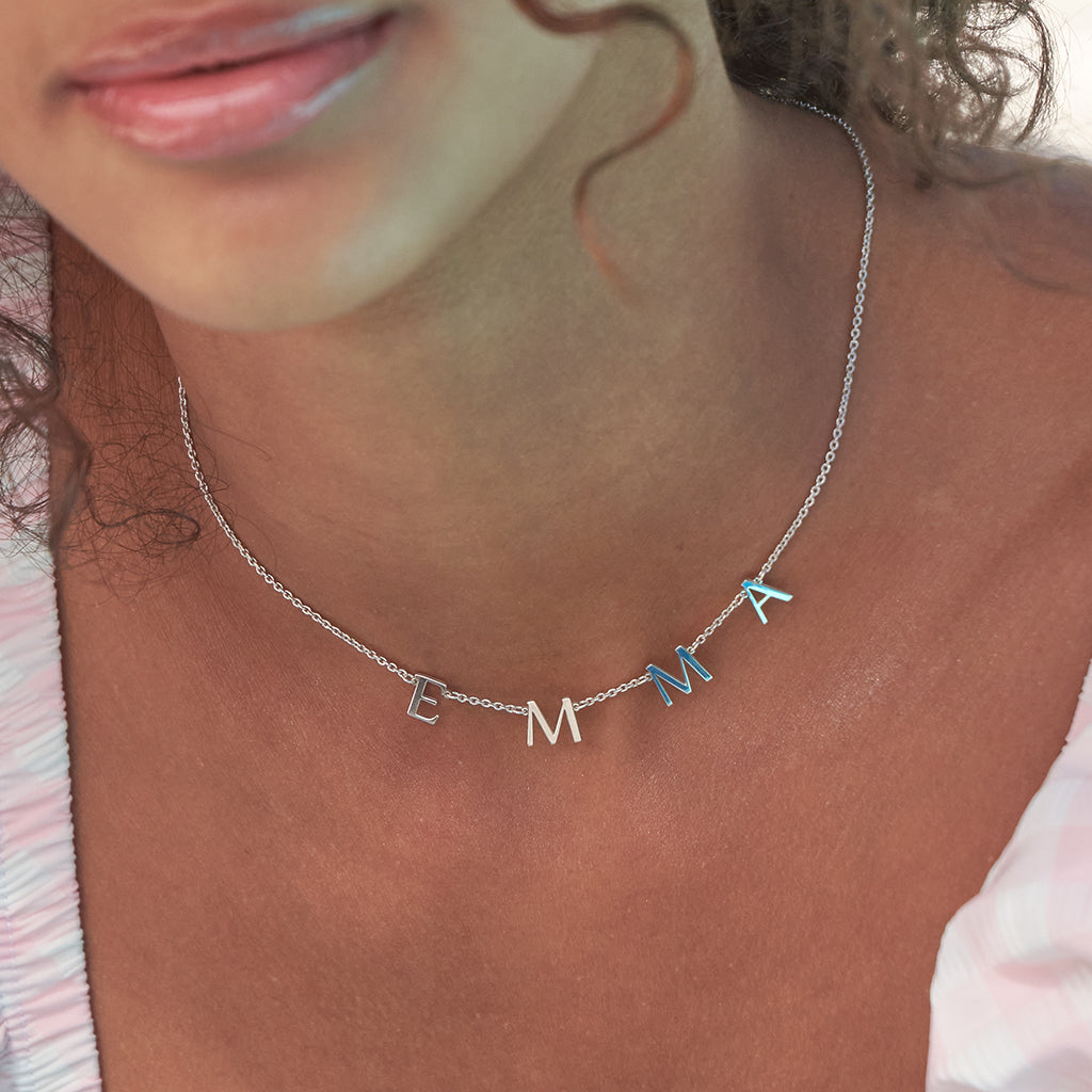 Multi-Initial Necklace