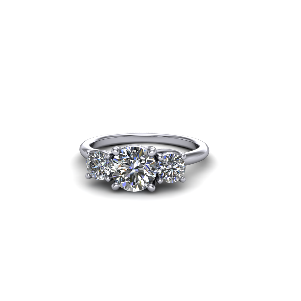 Diamond Trilogy Ring 7