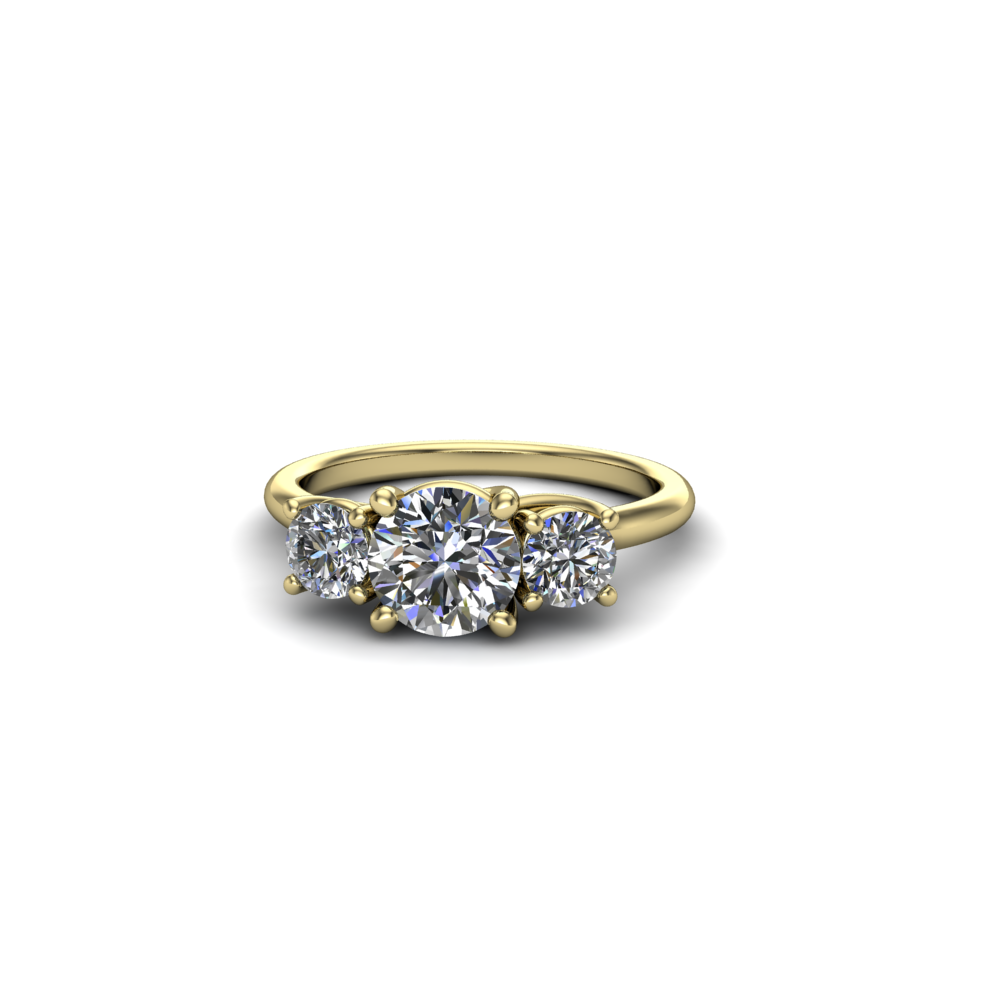Diamond Trilogy Ring 7