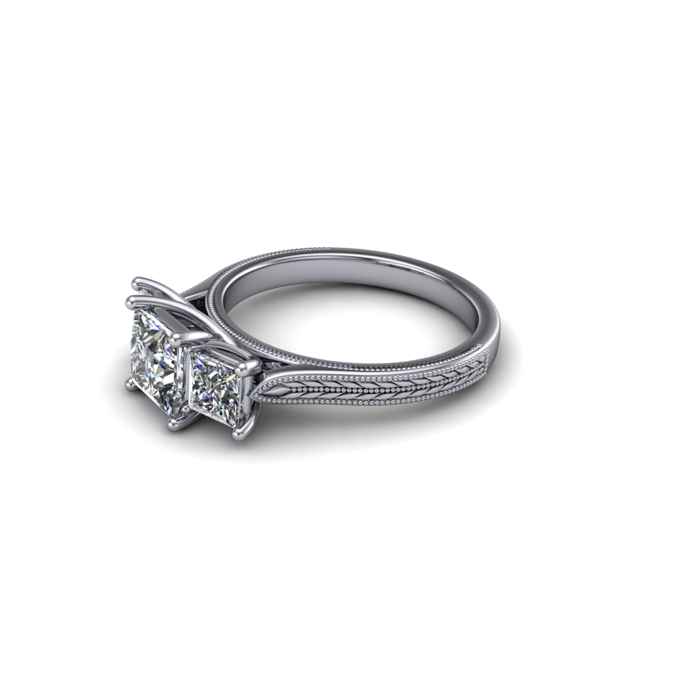 Diamond Trilogy Ring 8