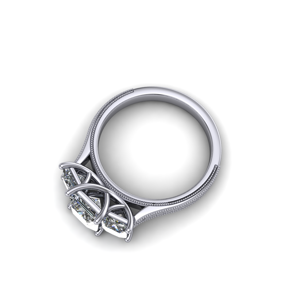 Diamond Trilogy Ring 8