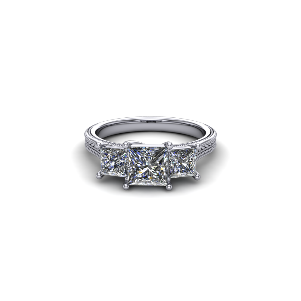 Diamond Trilogy Ring 8