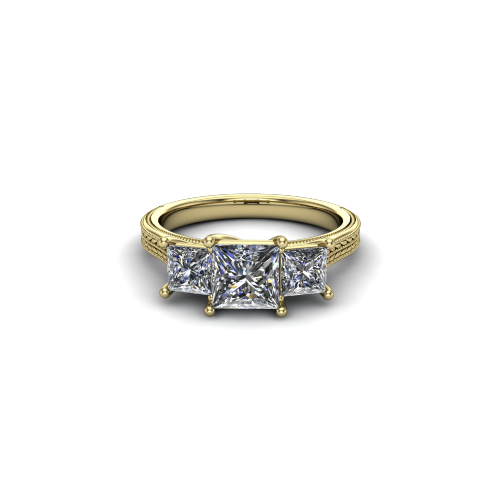 Diamond Trilogy Ring 8