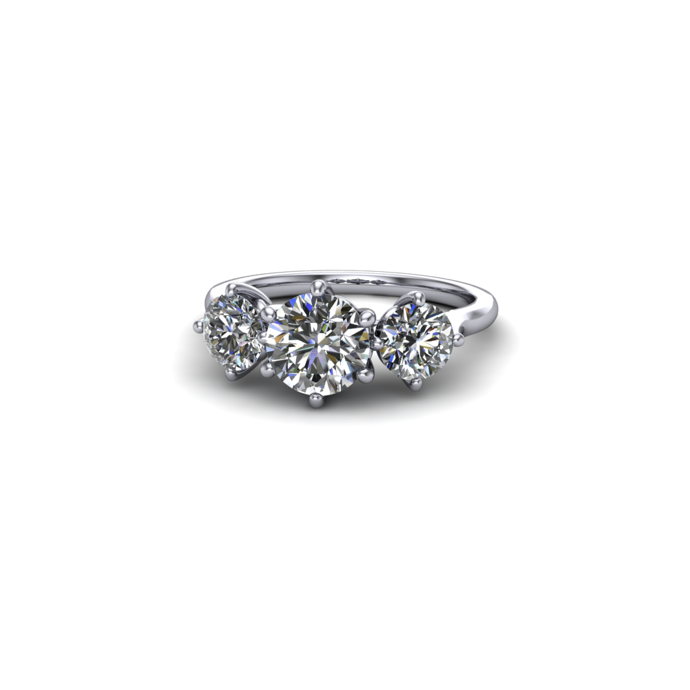 Diamond Trilogy Ring 9