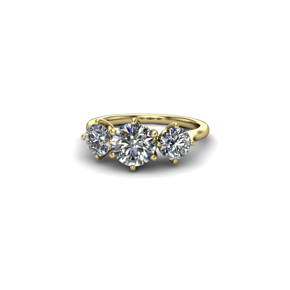 Diamond Trilogy Ring 9