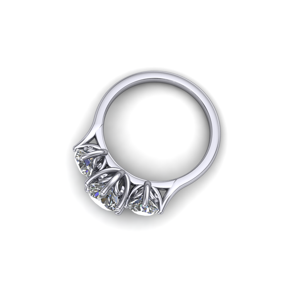 Diamond Trilogy Ring 9