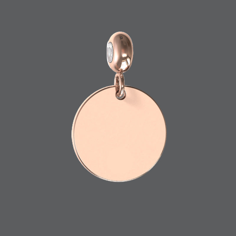 Engravable Disc Charm