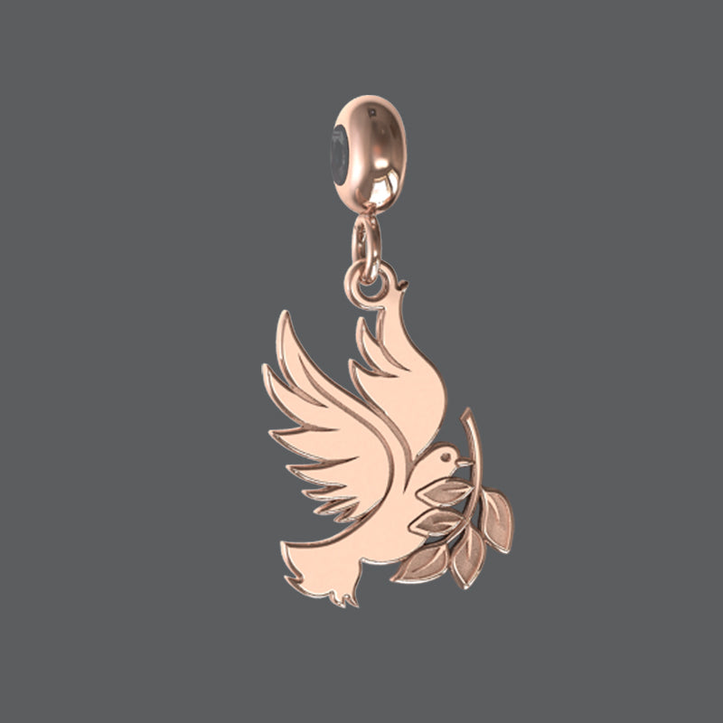 Peace Dove Charm