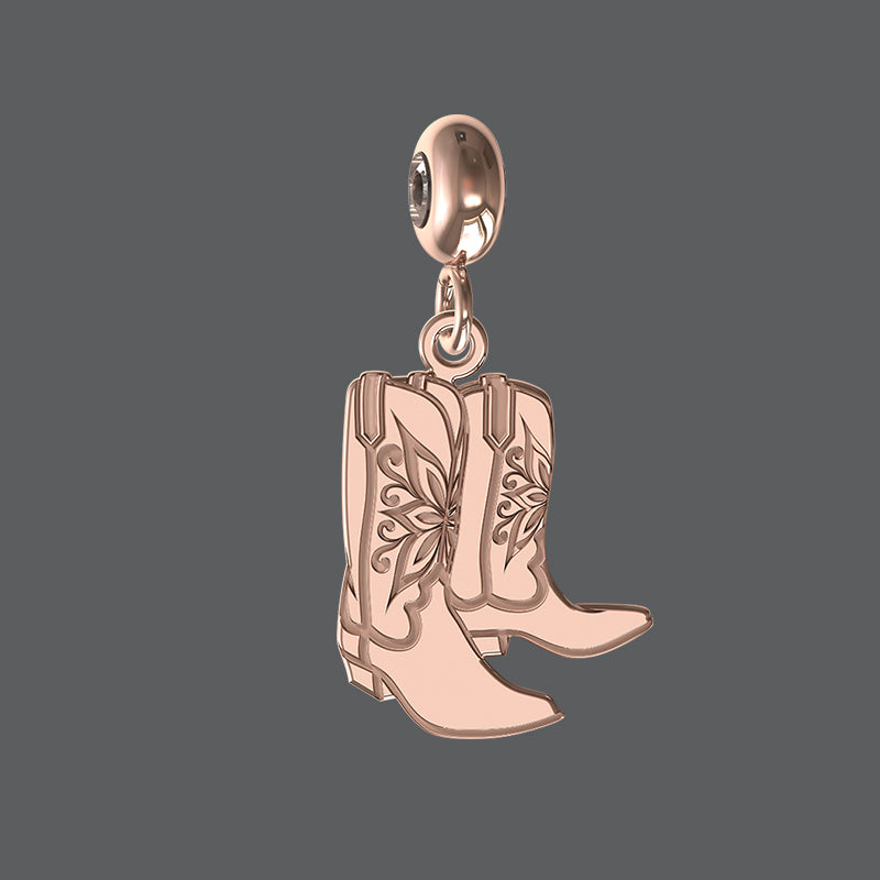 Cowboy Boots Charm