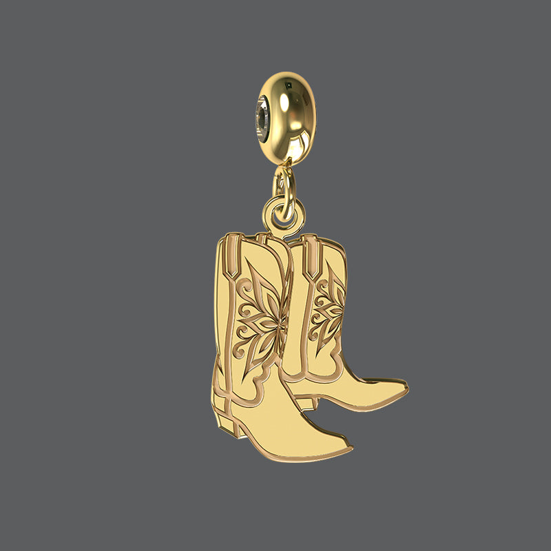 Cowboy Boots Charm