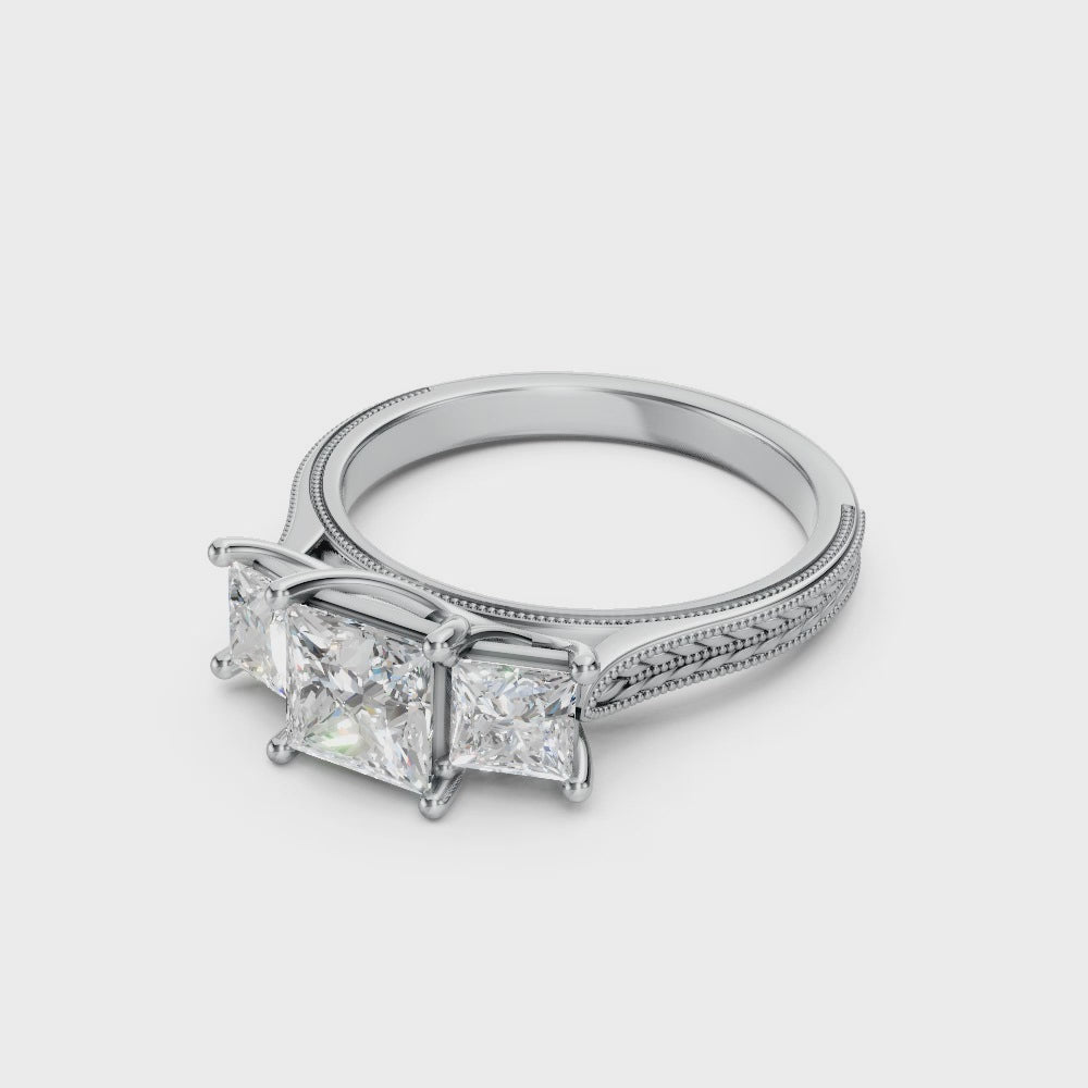 Diamond Trilogy Ring 8